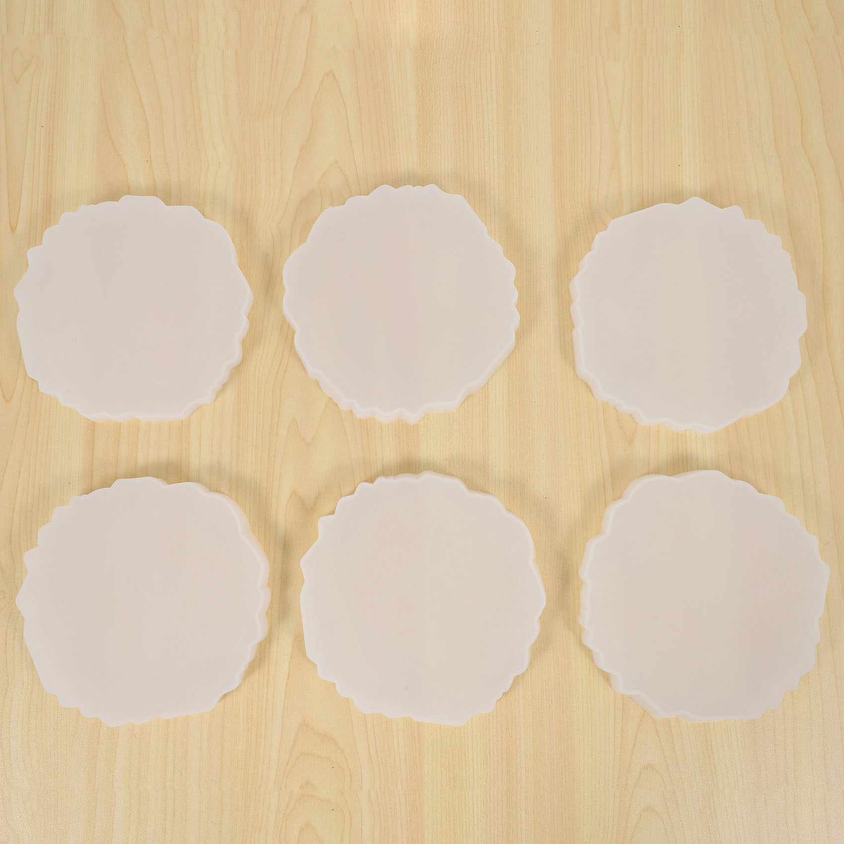Geode Mold Silicone - A58Z 6 Piezas Molde de Resina