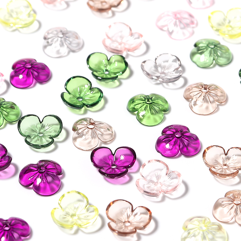 Resin Craft Projects - 20 unids/lote de cuentas de pétalos