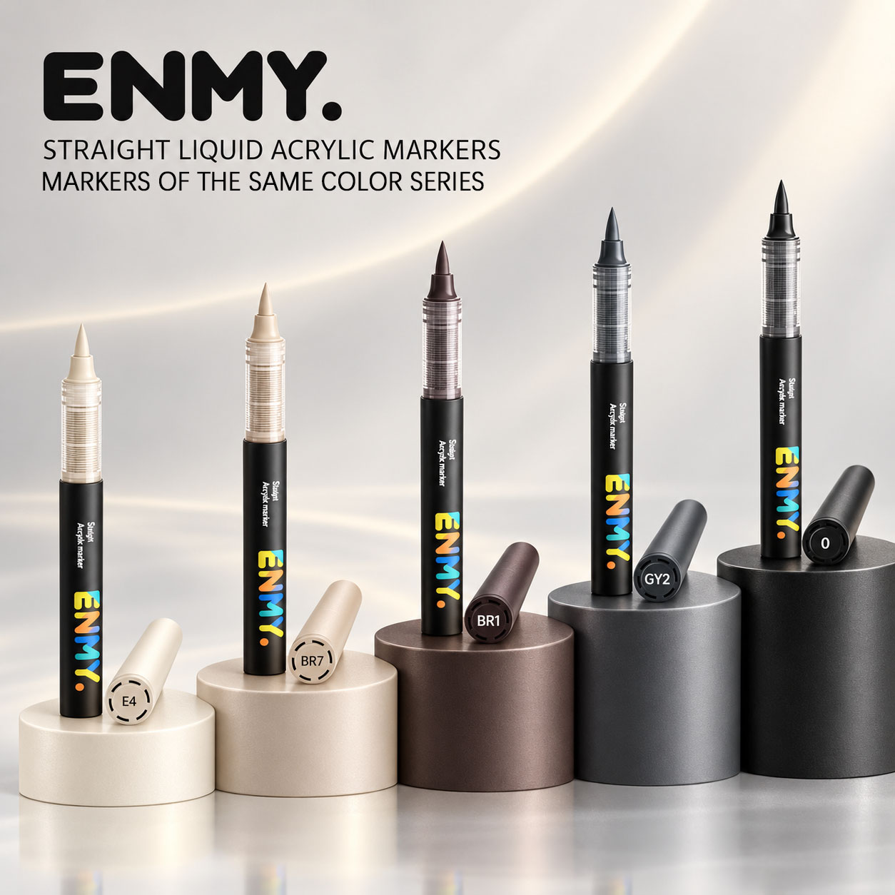 Copic Marker Sketch - ENMY Juego de 8 Rotuladores Acrílicos
