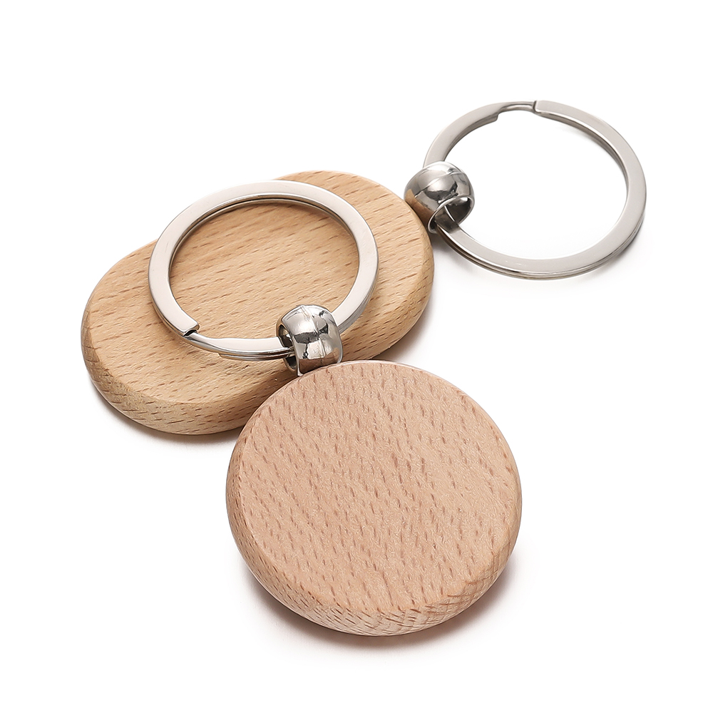 LLavero de madera geométrica e - Wood Ring Blank reseña y precio