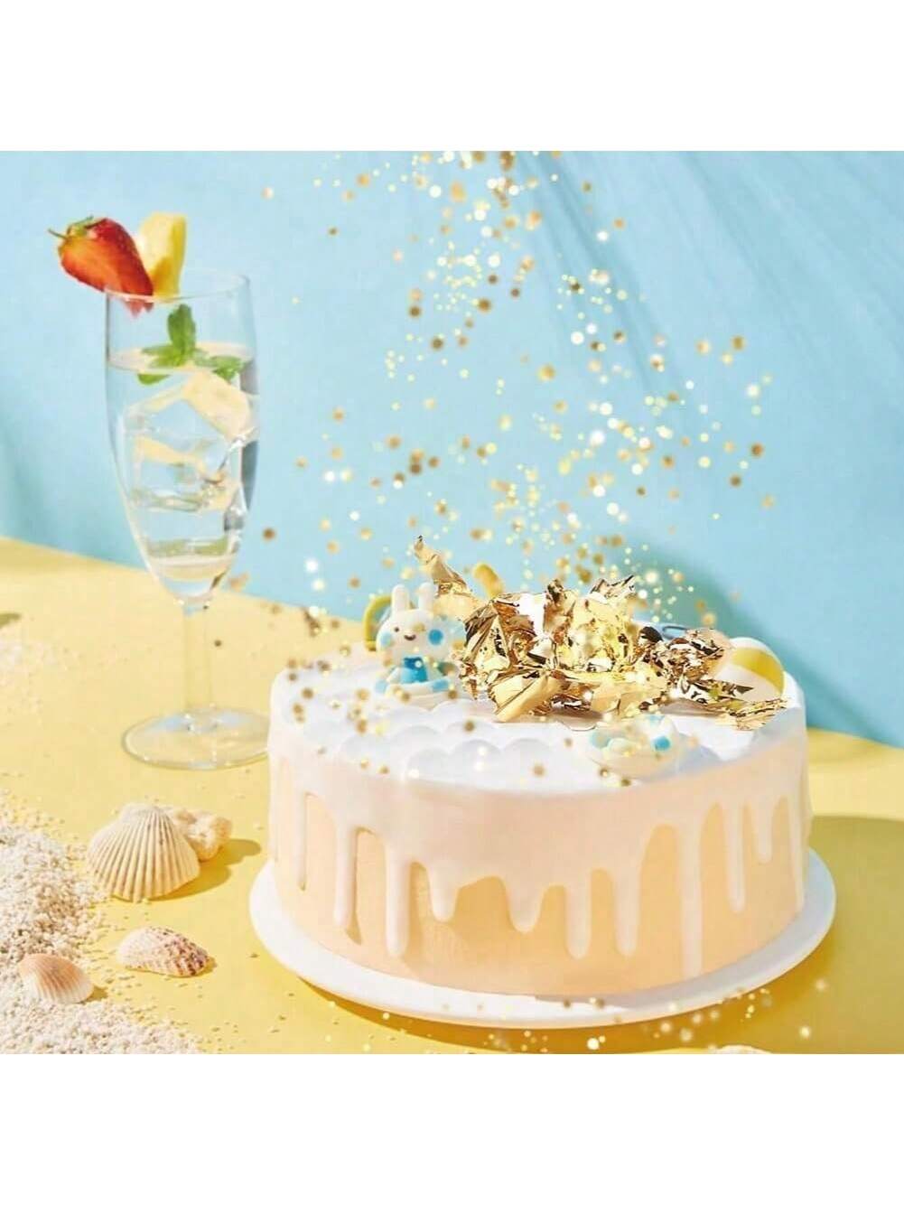 Hojuelas de Oro, Láminas de Or - Gold Foil Flakes reseña y precio