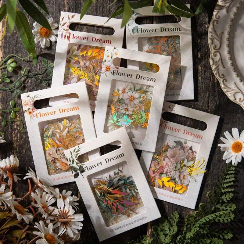 Adhesivos botánicos vintage co - Gold Foil Flakes reseña y precio