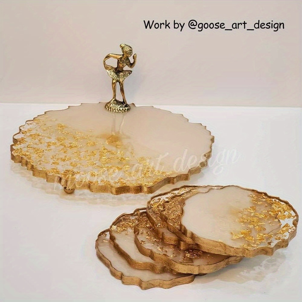 Juego de moldes de silicona pa - Geode Mold Silicone reseña y precio