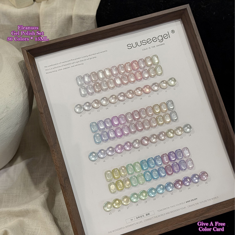 Set de 36 Colores de Esmalte d - Resin Glitter Pack reseña y precio